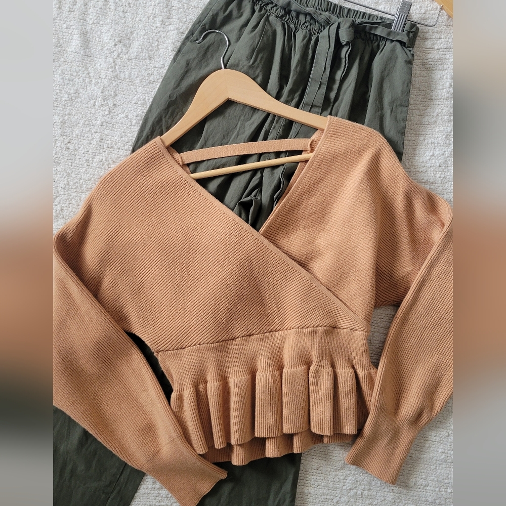 Zessica Peplum Sweater